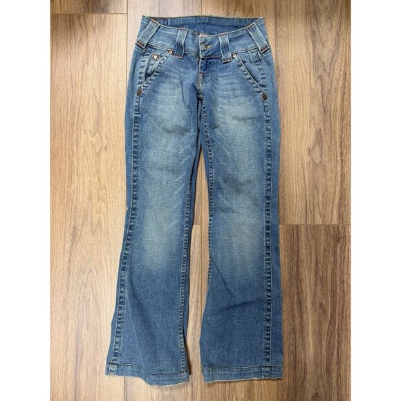 True Religion Jeans Womens 26 (28x30) Blue Made in USA RN 112790 - Picture 1 of 15